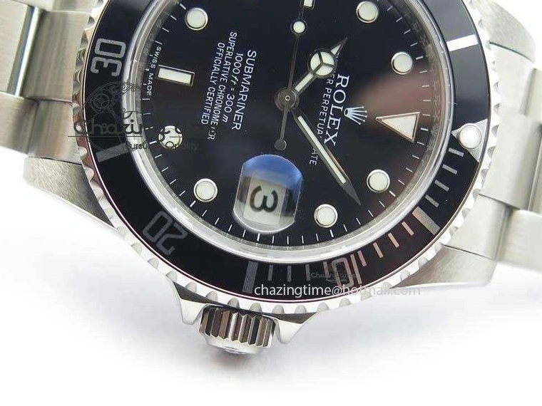 1227 Submariner 16610LN SS BP-Maker Best Edition Black Dial Black Bezel On SS Bracelet SA TimelessDesign 3816